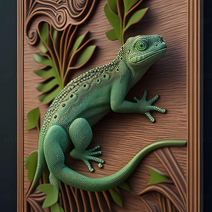 3D модель Phelsuma barbouri (STL)